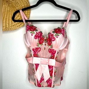 Victoria's Secret floral Corset